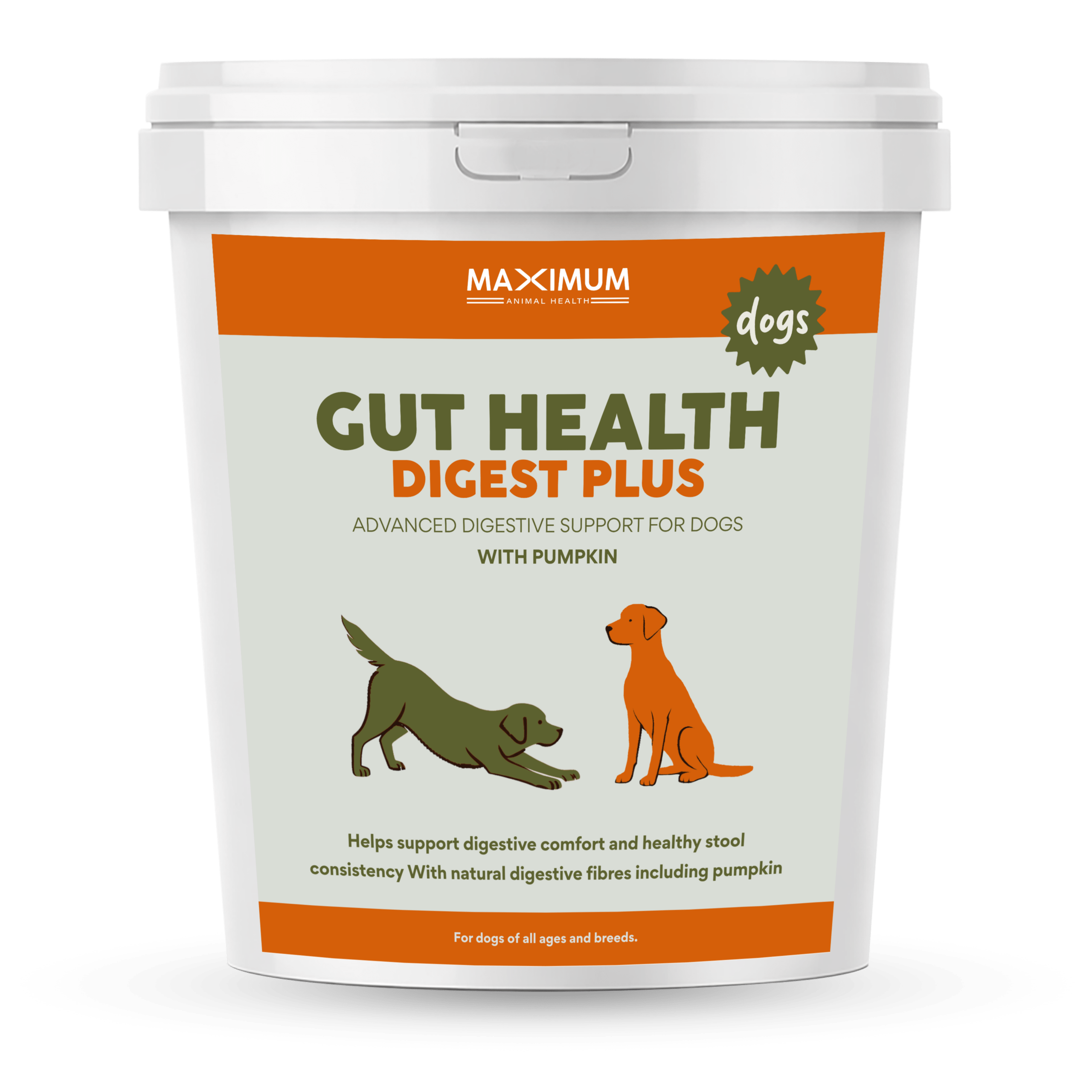 Maximum Gut Health Digest Plus for Dogs (With Pumpkin) - Image 2